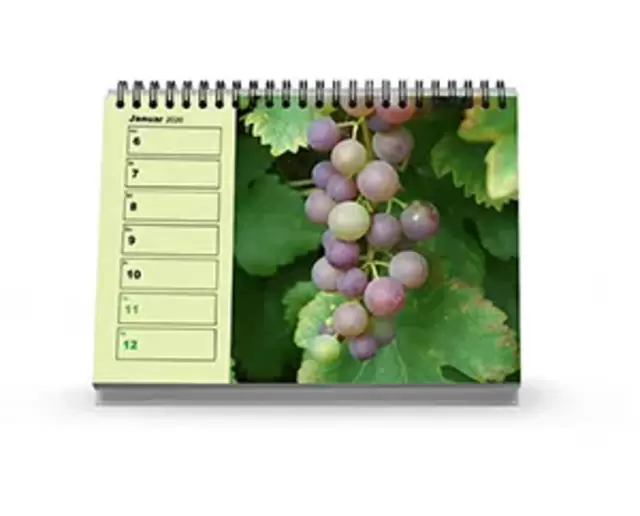 Wochenkalender mit Tischaufsteller mit Platz für viele Fotos Tischwochenkalender aus Ihren Fotos individuell gefertigt