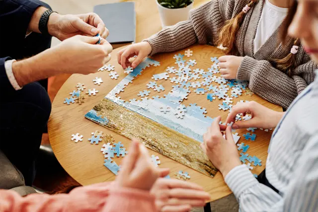 Puzzlespaß für die ganze Familie Das eigene Foto puzzlen