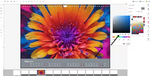 Farben für Kalender definieren in Chrome