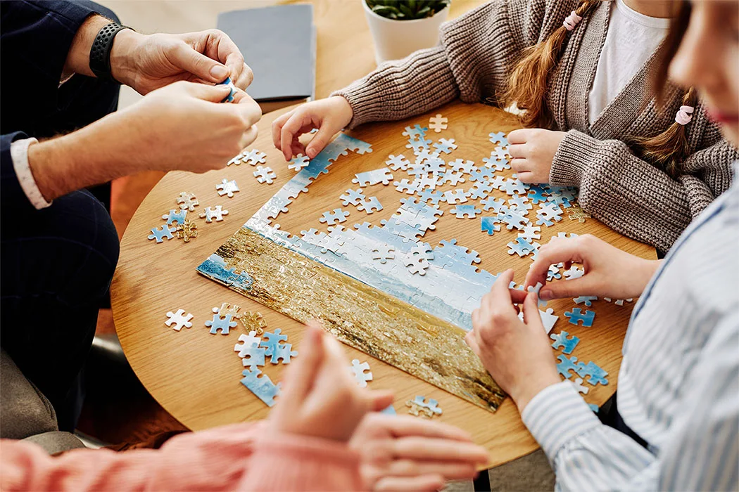 Puzzlespaß für die ganze Familie Das eigene Foto puzzlen